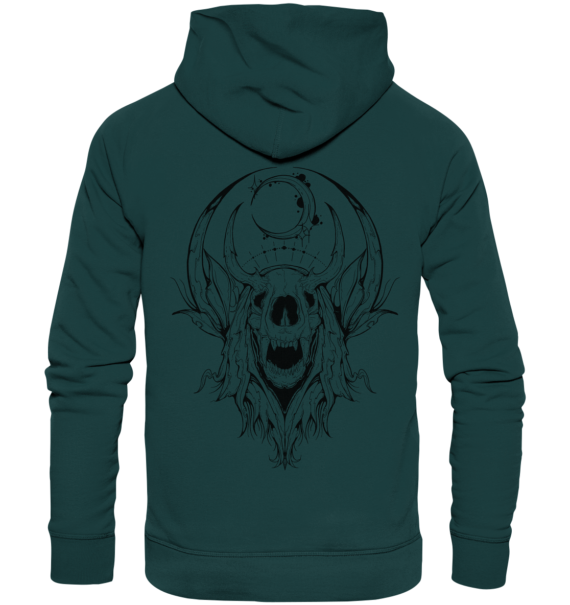 Skeletonmoon - Organic Hoodie