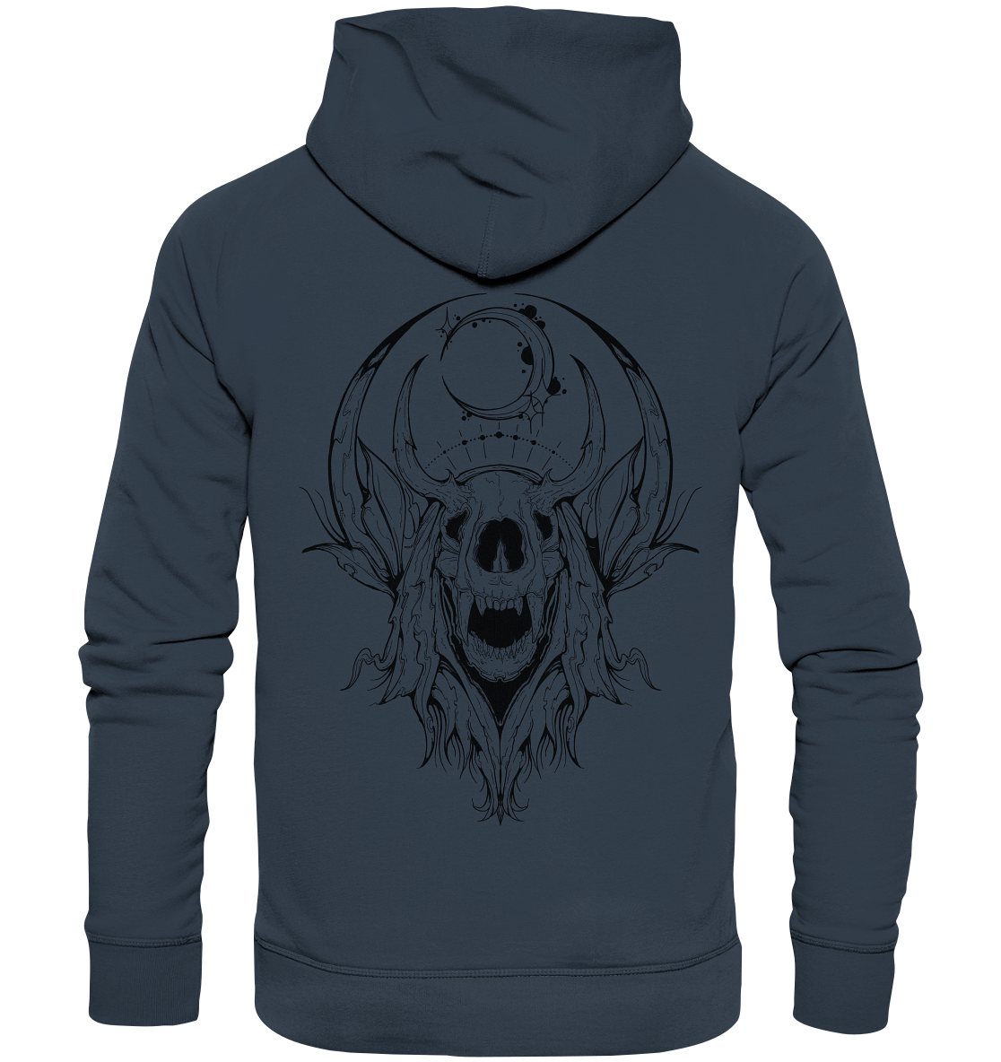 Skeletonmoon - Organic Hoodie