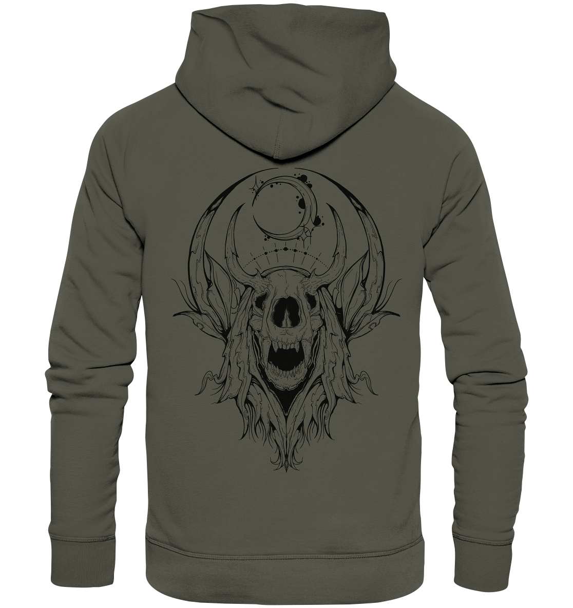 Skeletonmoon - Organic Hoodie