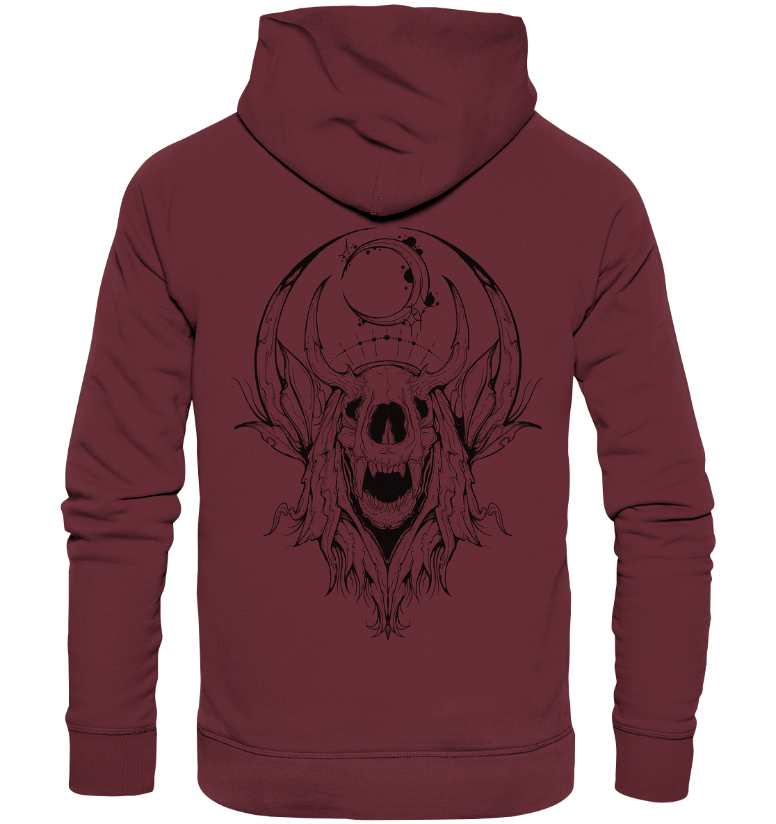 Skeletonmoon - Organic Hoodie