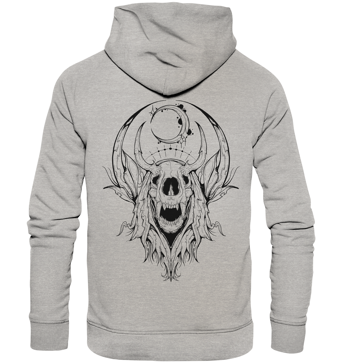 Skeletonmoon - Organic Hoodie