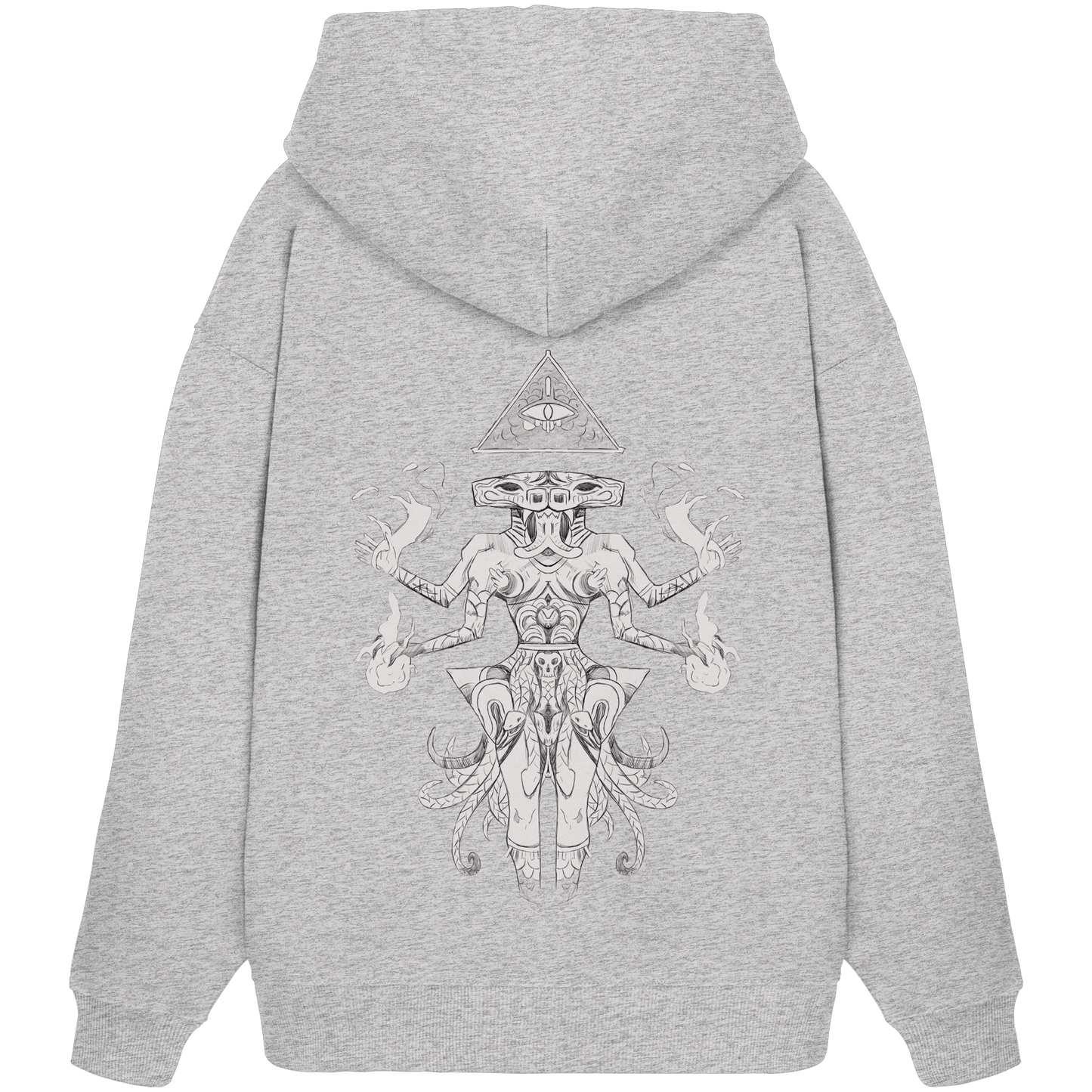 Auge des Chaos - Organic Oversize Hoodie
