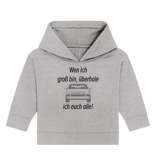WenIchGroßBin - Baby Organic Hoodie