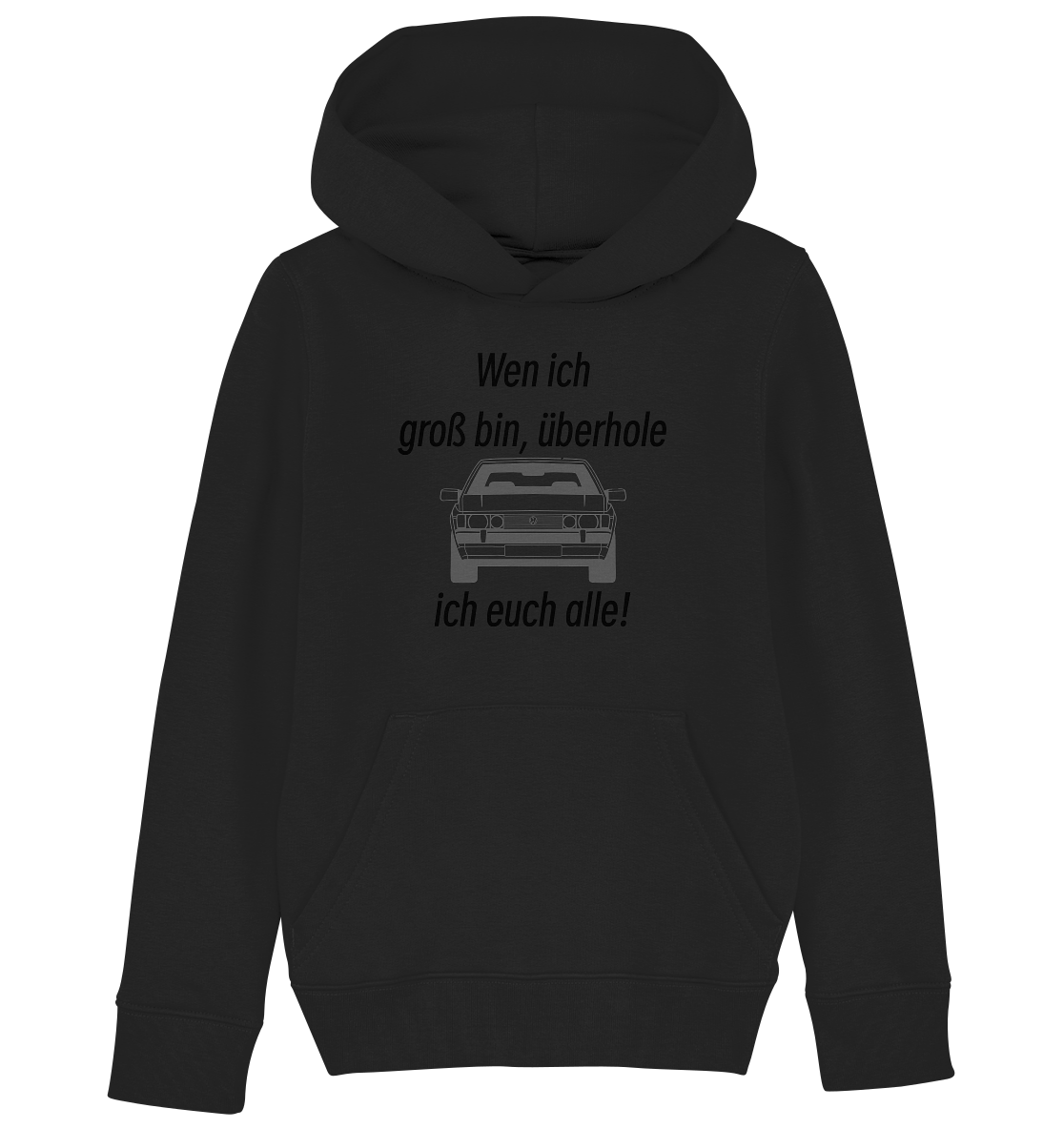 WenIchGroßBin - Kids Basic Hoodie