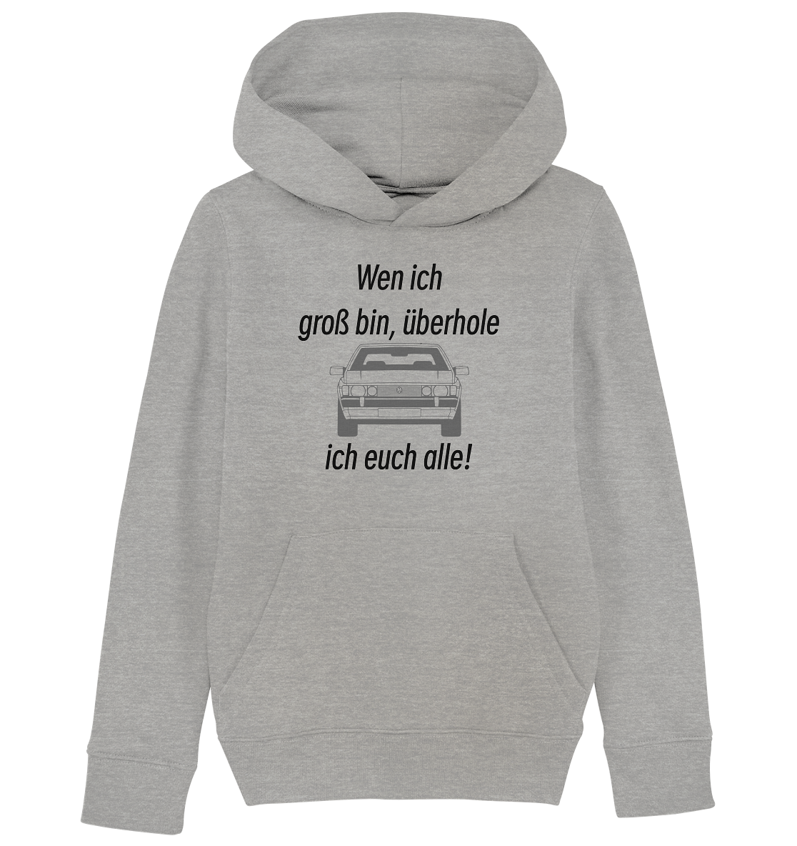 WenIchGroßBin - Kids Basic Hoodie