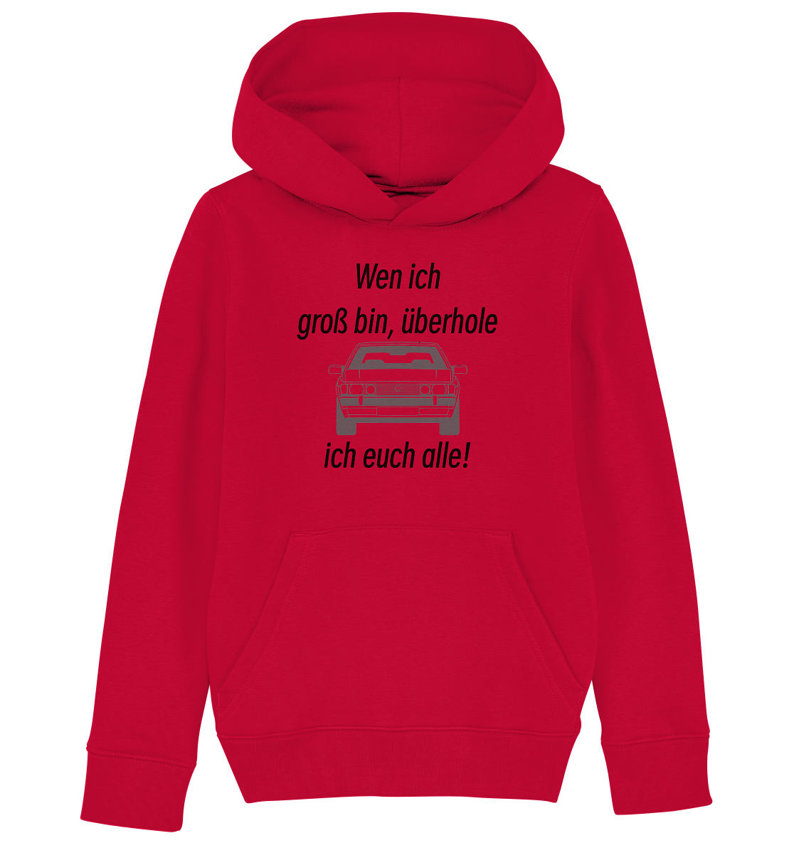 WenIchGroßBin - Kids Basic Hoodie