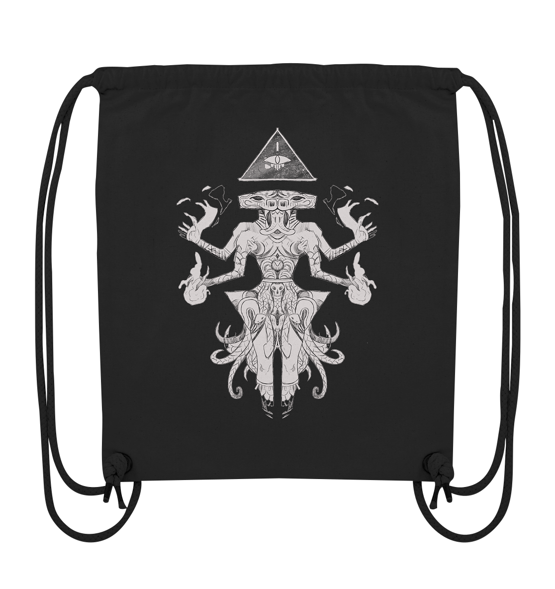 Auge des Chaos - Organic Gym-Bag