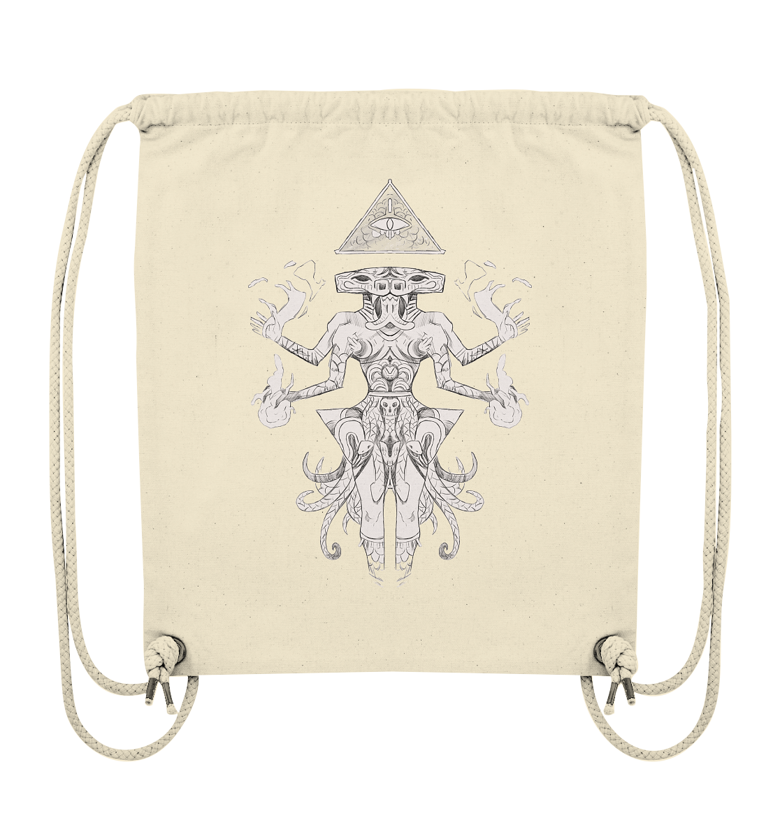 Auge des Chaos - Organic Gym-Bag
