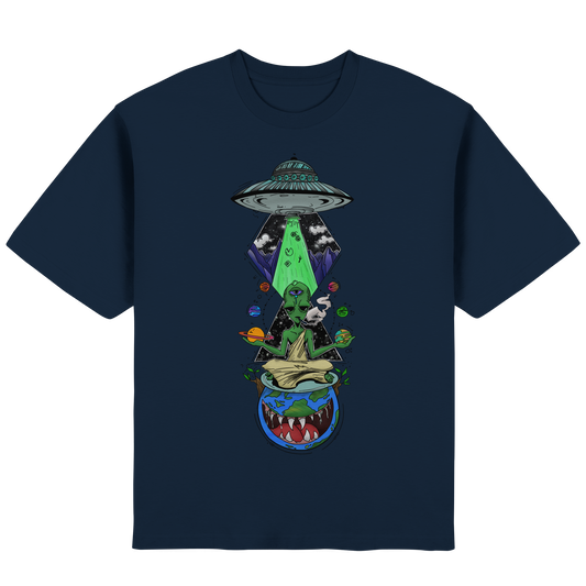 GalaktischeBalance - Streetwear Oversized T-Shirt