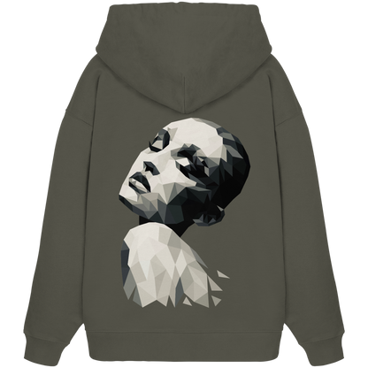 GeometryWoman - Organic Oversize Hoodie