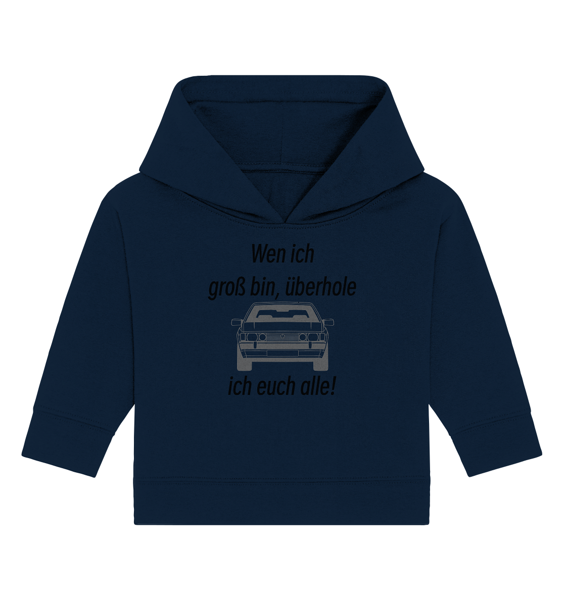 WenIchGroßBin - Baby Organic Hoodie
