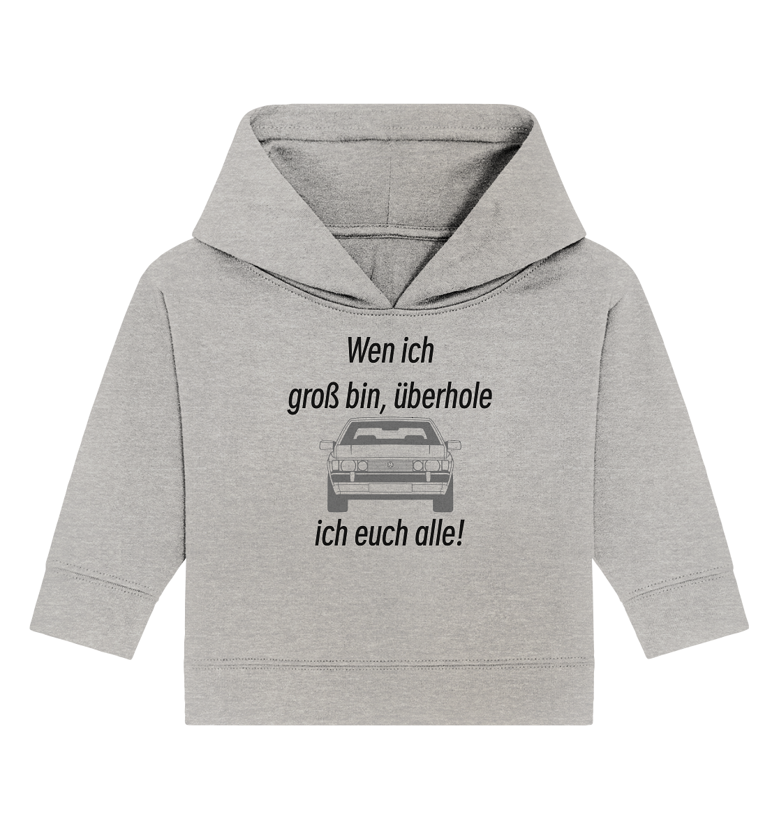 WenIchGroßBin - Baby Organic Hoodie