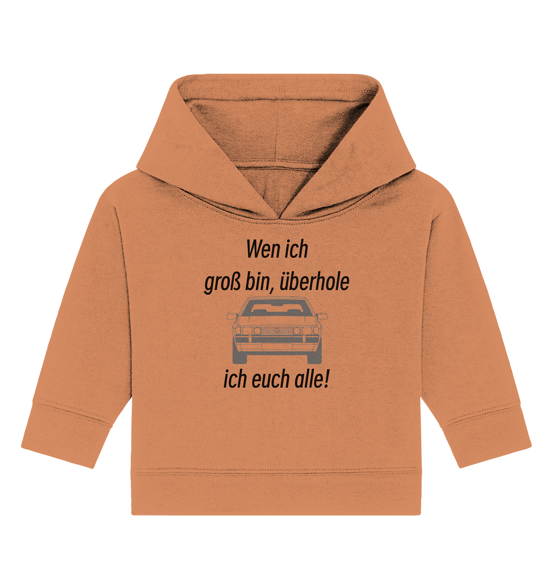 WenIchGroßBin - Baby Organic Hoodie