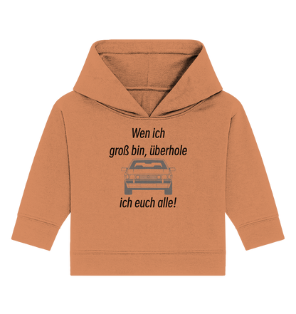 WenIchGroßBin - Baby Organic Hoodie