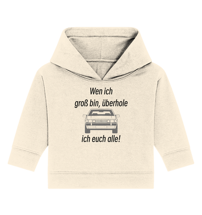 WenIchGroßBin - Baby Organic Hoodie