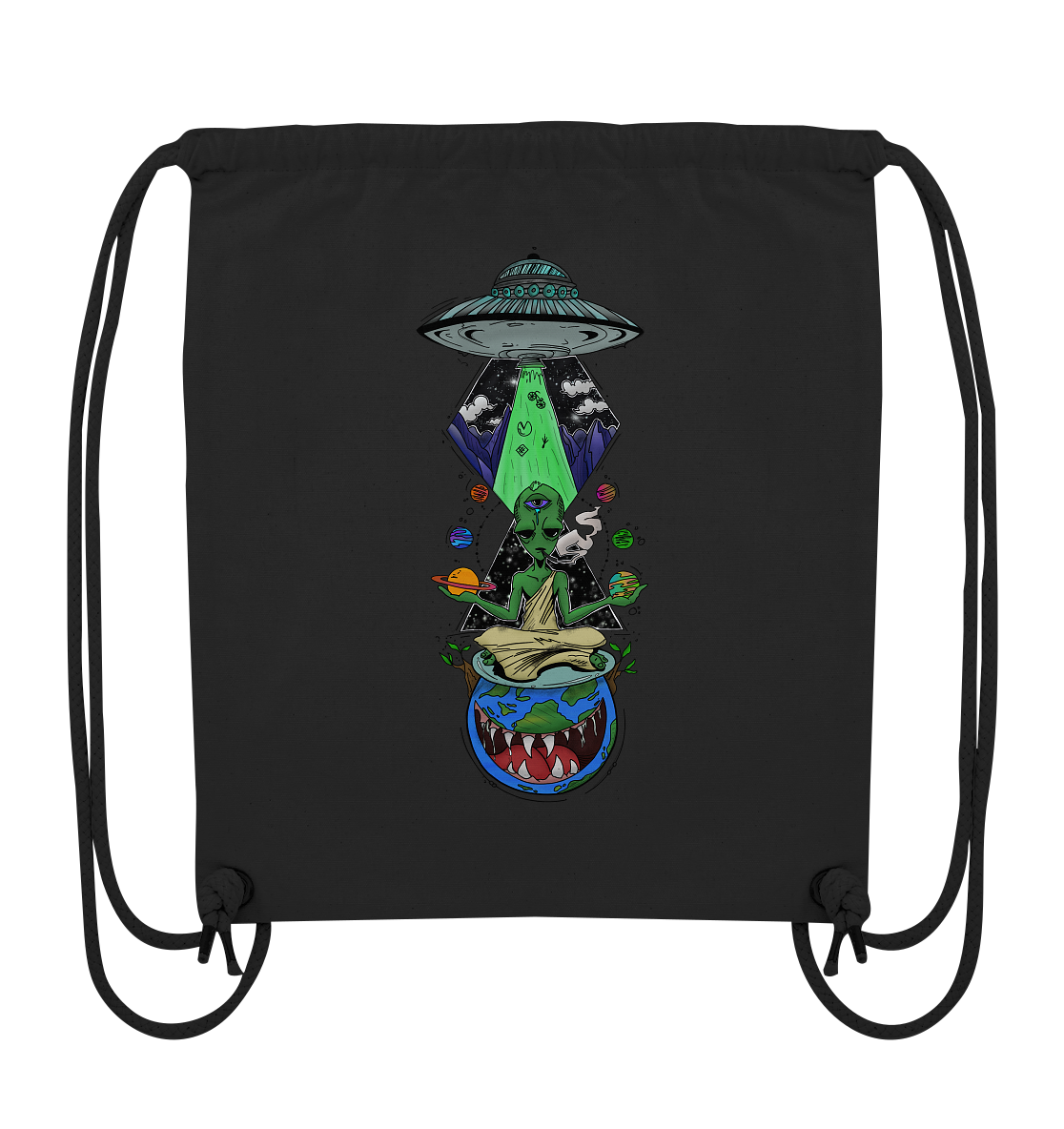 GalaktischeBalance - Organic Gym-Bag