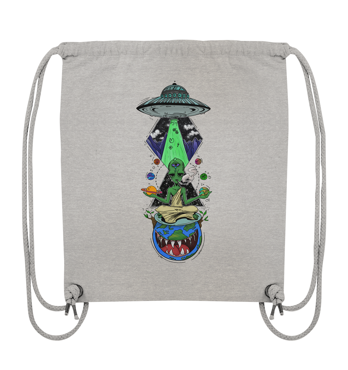 GalaktischeBalance - Organic Gym-Bag